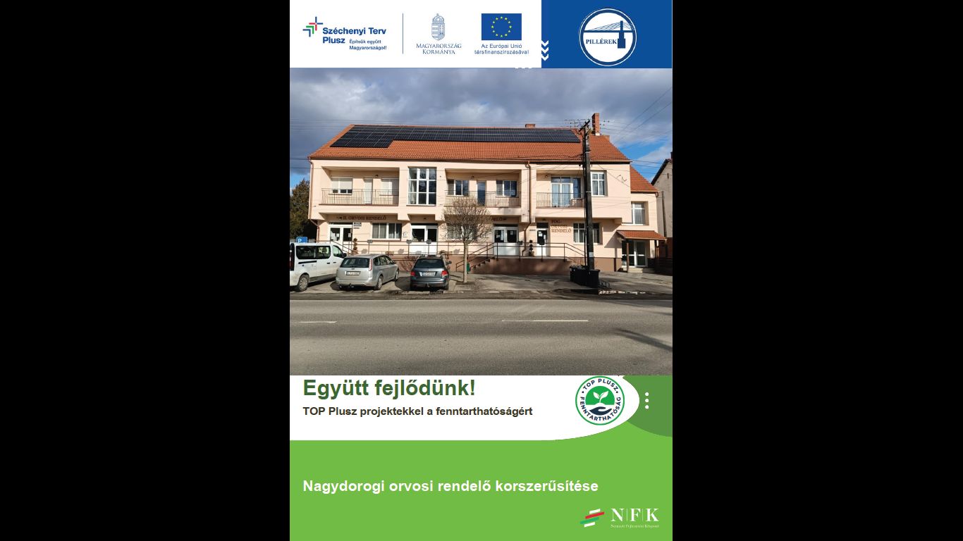 TOP Plusz projektekkel a fenntarthatóságért