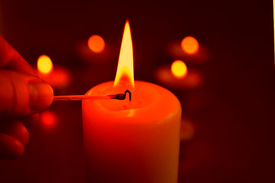 Adventi gyertyák gyúlnak Nagydorogon